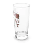 フォーヴァの災害用安否確認-落ち着いて- Long Sized Water Glass :right