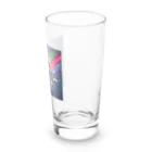 大野裕希_Twitch配信者の大野裕希 ゲームロゴ Long Sized Water Glass :right