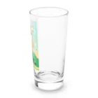 Lily bird（リリーバード）のにこにこ柴犬 和柄② Long Sized Water Glass :right