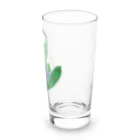 Yuhki | おばけのゆうき 公式オンラインショップ　【ちぎり絵・貼り絵のTシャツ・パーカー・スマホケース・バッグ・日用品・雑貨・文具・ドッグTシャツなど販売中】のやさい（きゅうり、とうもろこし、なす、パプリカ） Long Sized Water Glass :right