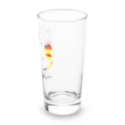 約束の場末×はとみ図案のいぬきんぐCOLORFUL Long Sized Water Glass :right