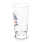 IZANAMI by Akane Yabushitaの【日本レトロ#29】猿と温泉 Long Sized Water Glass :right