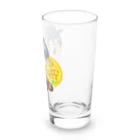 堀越ヨッシーのお店（SUZURI支店）の邦子は、ハチミツ大好き♩ Long Sized Water Glass :right
