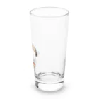 マツバラのもじゃまるお見舞い Long Sized Water Glass :right