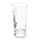 Cɐkeccooのおもちゃのピストル-モノクロ Long Sized Water Glass :right