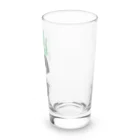 nanaqsaのアロエのアッちゃん下にエケネコ Long Sized Water Glass :right