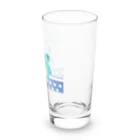 カエルたんのお店のカエルたんがオヤスミ Long Sized Water Glass :right