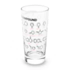 U Libraryの複素環＋カナ名(有機化学) Long Sized Water Glass :right