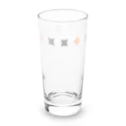 cosmicatiromの手裏剣　灰桃 Long Sized Water Glass :right