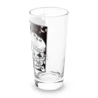 イラスト MONYAAT のGz かぼちゃバーガーＤ_M Long Sized Water Glass :right