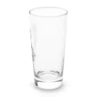 謎モノ店の点描の男 Long Sized Water Glass :right