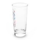 Akane Yabushita SUZURI Shopの🇹🇷トルコのイズニックタイル【ティール】 Long Sized Water Glass :right