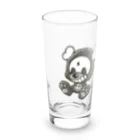 ♡ぷいくまグッズ♡のぽきぽきくまたん💀 Long Sized Water Glass :right