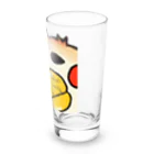 Katsf family samisamiのひょっこりピヨ…背景透過バージョン Long Sized Water Glass :right