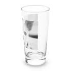akane_art（茜音工房）のモノクロチワワ（おすまし） Long Sized Water Glass :right