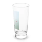 下妻FREEpER編集部の期間限定ロゴ＿応援額500円 Long Sized Water Glass :right