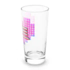 LalaHangeulの하트(ハート)  ピンクドット Long Sized Water Glass :right