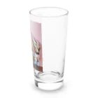 ＫＩＮＯＰＩ→Ｓ（キノピーズ）のサーカスごっこ(後ろ向き) Long Sized Water Glass :right