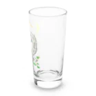 Siderunの館 B2のゆるスカジャン柄（ほわいとらいおん） Long Sized Water Glass :right