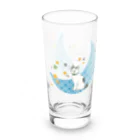 ミケとキジシロの四つ葉と斑猫 Long Sized Water Glass :right