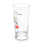 コザTAROのキメ顔カラス Long Sized Water Glass :right