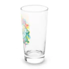 カワウソとフルーツの𝙎𝙩𝙧𝙚𝙚𝙩 𝙆𝙖𝙬𝙖𝙪𝙨𝙤（トロピカルver） Long Sized Water Glass :right