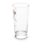 虹色PLUSのスマイル かわいいジャックラッセルテリア犬 Long Sized Water Glass :right