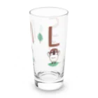 イラスト MONYAAT のスズメがちゅん SMLTシャツ Long Sized Water Glass :right