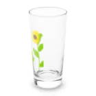 Lily bird（リリーバード）の風に揺れる向日葵 Long Sized Water Glass :right