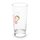 ウチのMEIGENやさんのズボラばんざい Long Sized Water Glass :right