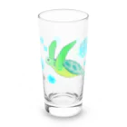 LalaHangeulの海亀さん　ハングルデザイン Long Sized Water Glass :right