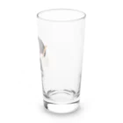 佐藤晃弘のショップの太鼓あっきー（ワンポイント） Long Sized Water Glass :right