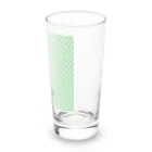 ヨープキャンが気になったの魚玉模様 グリーン Long Sized Water Glass :right