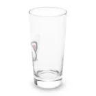 ヨープキャンが気になったの尻猫　かわいい Long Sized Water Glass :right