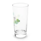 kitaooji shop SUZURI店のヤマトシジミとカタバミ Long Sized Water Glass :right