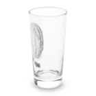 LalaHangeulのゾウリとゾウリムシ　ハングル Long Sized Water Glass :right