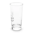 Andiamoのキャンプな夜（黒） Long Sized Water Glass :right