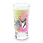 penguininkoのHappiness dancing グラデversion③ Long Sized Water Glass :right
