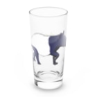 LalaHangeulのマレーバク　ハングルデザイン Long Sized Water Glass :right