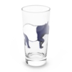 LalaHangeulのマレーバク　文字無し　親子 Long Sized Water Glass :right