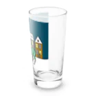 へちまめろんのクリスマスの街とイタグレ Long Sized Water Glass :right