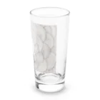 くらげちゃんのおへやのレオパ、シルエット、 Long Sized Water Glass :right