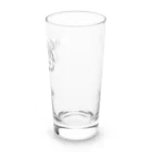 イラスト MONYAAT のワンポイント 牛のギュウギュウB Long Sized Water Glass :right