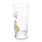 Siderunの館 B2のレトロゲーム風な福助 Long Sized Water Glass :right