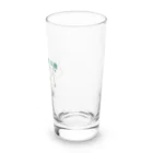 デレうさちゃんねるSHOPのうさぎＴシャツ　菜食主義 Long Sized Water Glass :right