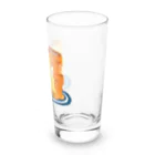 ちくわぶのほかほかパンケーキ 文字あり Long Sized Water Glass :right