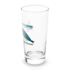 Teal Blue CoffeeのTeal Blue Bird Long Sized Water Glass :right