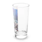 羊毛けだまkanaのユキヒョウもっふもふ02 Long Sized Water Glass :right