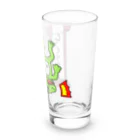 生物＝ケモノのヲ店のひっくりかえる Long Sized Water Glass :right