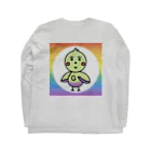 『ぽぽジェル🌈⭐️』ちゃんオフィシャルのぽぽジェルちゃん ロングスリーブTシャツの裏面